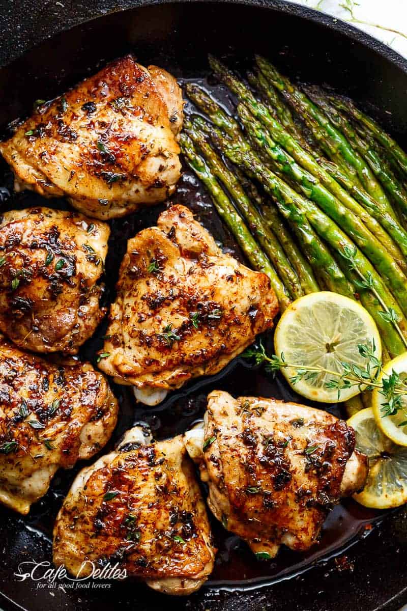 One-Pan Lemon Garlic Chicken: Quick Keto Weeknight Meal